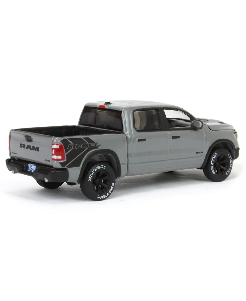 1/64 2023 Dodge Ram Rebel Lunar Edition, Gray, Auto World AWSP164-b
