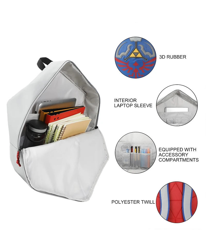 The Legend Of Zelda Hylian Shield 18.5" Novelty Backpack