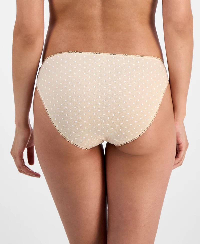 Charter Club Women's 5-Pc. Cotton Ribbed Bikini Underwear, Macy's Exclusive