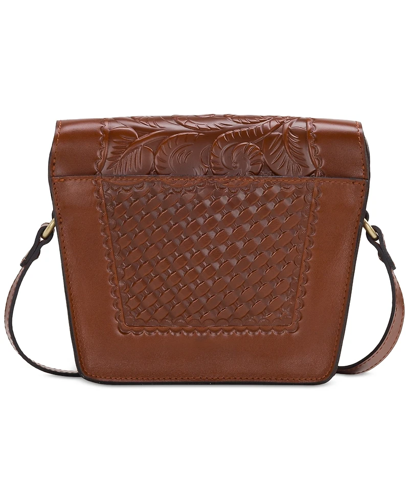 Patricia Nash Marciana Small Leather Crossbody Bag