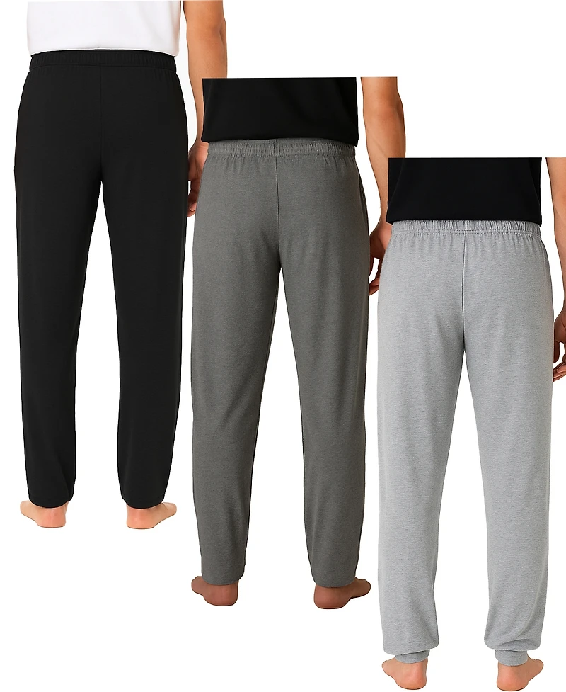 Galaxy By Harvic Men's -Pack Modern Fit Classic Lounge Pants