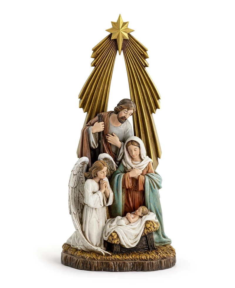 Napco 12" Guardian Angel with Holy Family