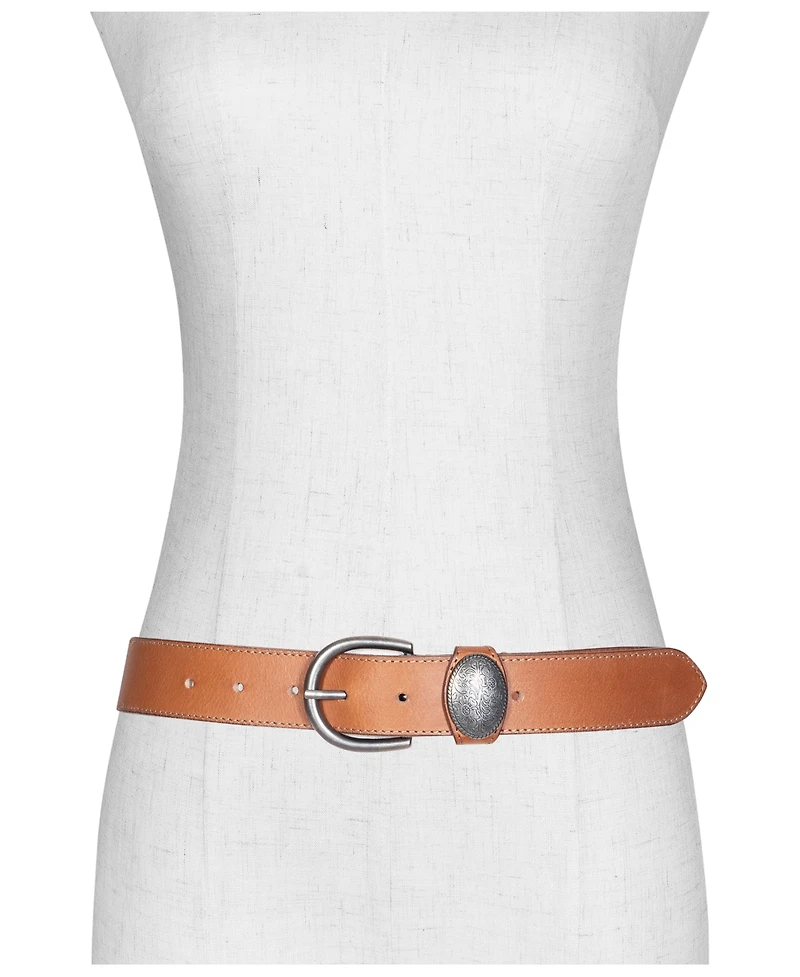 Frye Women's Concho On Loop Belt