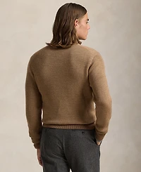 Polo Ralph Lauren Men's Washable Wool Quarter-Zip Sweater