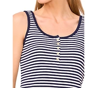 CeCe Women's Striped Tank Top