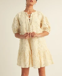 Arose Studio, Inc Women's Maia Cotton Short Dress