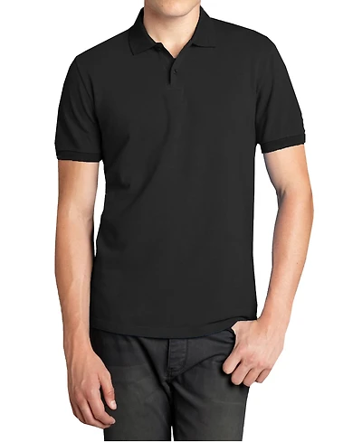 Galaxy By Harvic Men's Polo Avenue Short Sleeve Pique Shirt