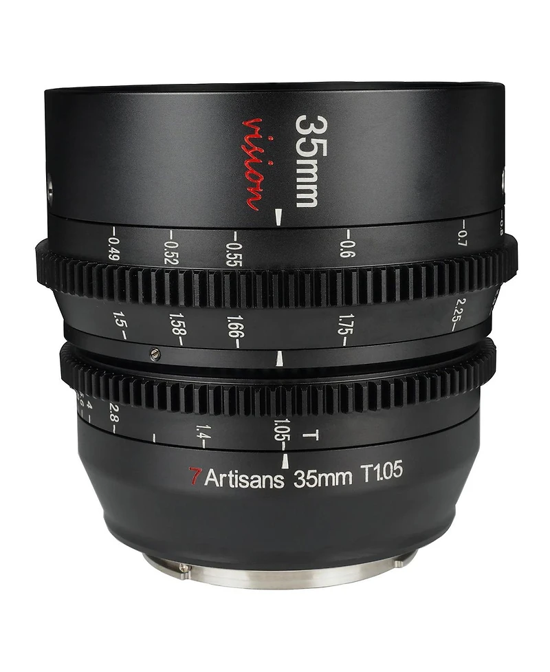 7artisans Photoelectric 25mm T1.05 Vision Cine Lens for Canon Rf, Black