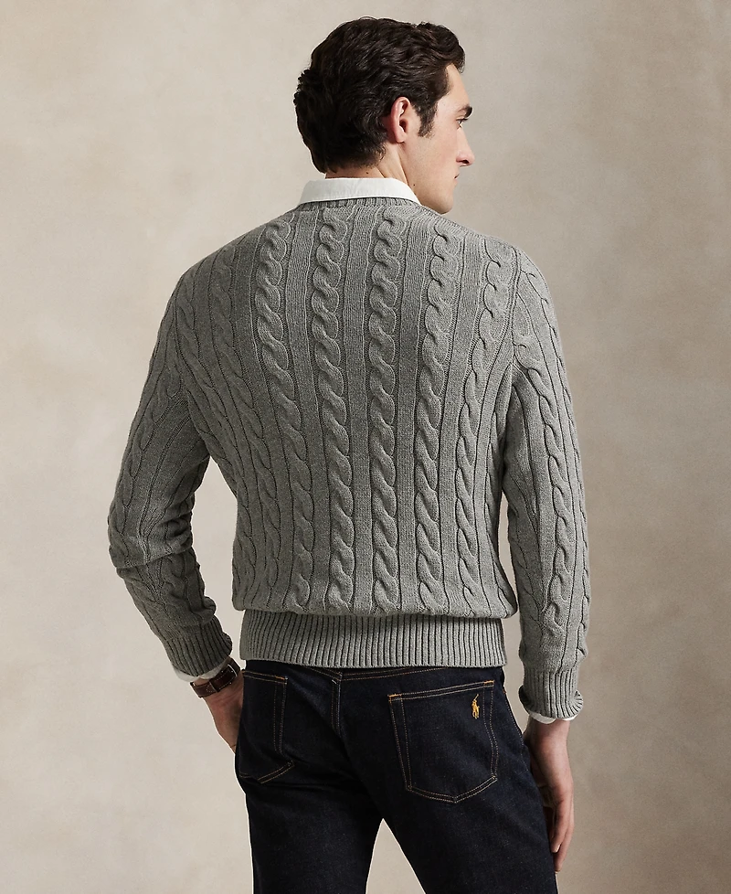 Polo Ralph Lauren Men's Cable-Knit Cotton Sweater