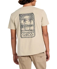 Guess Men's Paradise Postage Graphic T-Shirt