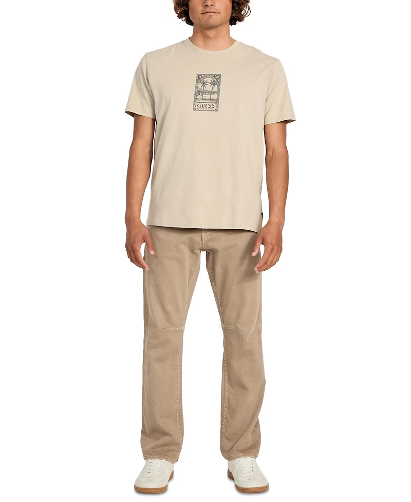 Guess Men's Paradise Postage Graphic T-Shirt