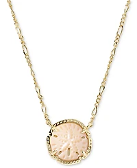 Kendra Scott Sand Dollar Short Pendant Necklace, 17-2/5" + 3" extender