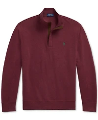 Polo Ralph Lauren Men's Luxury Jersey Quarter-Zip Pullover Sweater