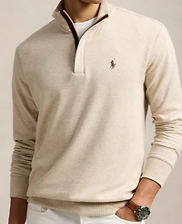 Polo Ralph Lauren Men's Luxury Jersey Quarter-Zip Pullover Sweater