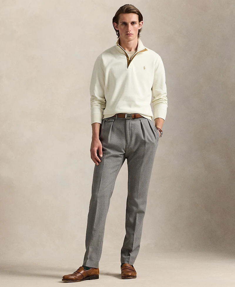 Polo Ralph Lauren Men's Luxury Jersey Quarter-Zip Pullover