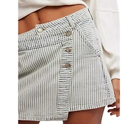 Free People Wynne Railroad Skirt