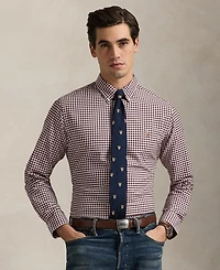 Polo Ralph Lauren Men's Custom-Fit Gingham Oxford Shirt