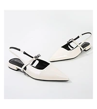 Victoria Slingback Flat