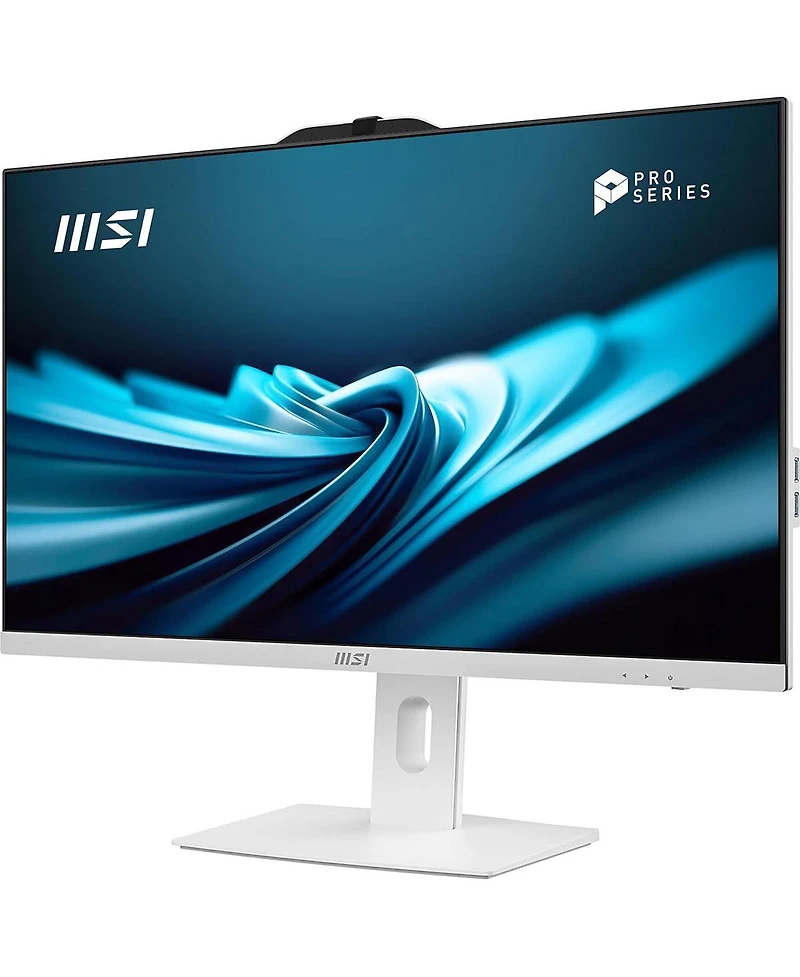 Msi Modern AM272P 1M-820US 27" Full Hd All-In-One Desktop Computer, Intel Core 7-150U 1.8GHz, 32GB Ram, 1TB Ssd, Windows 11 Home, White