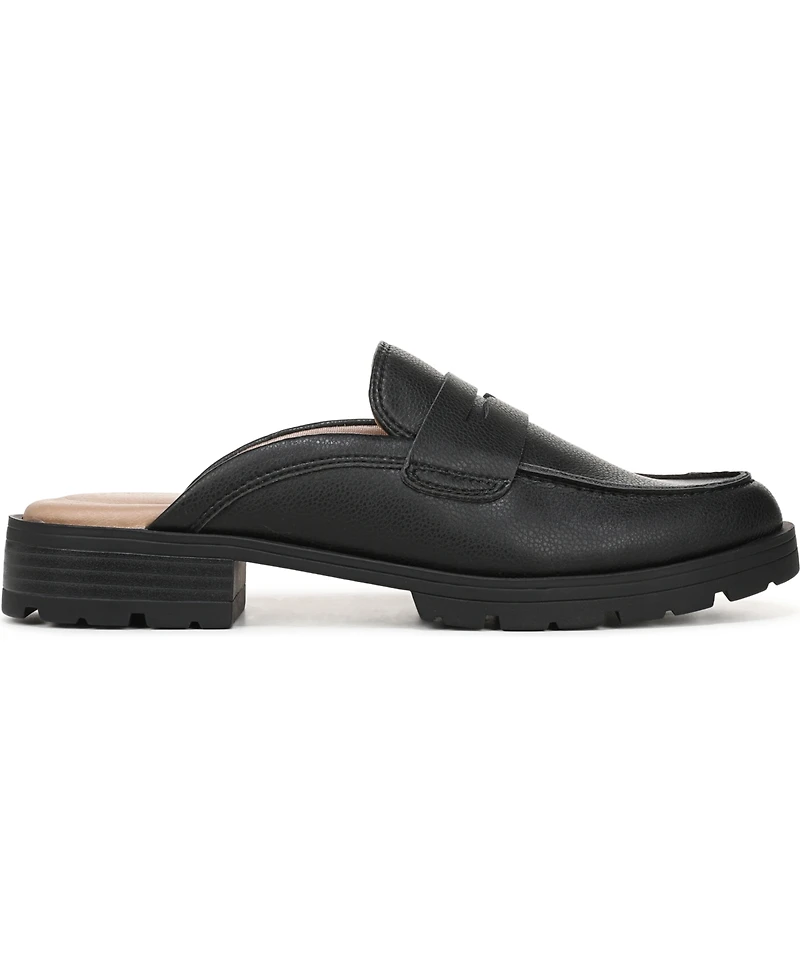 LifeStride Women's London-Mule Round Toe Lug Sole Mules