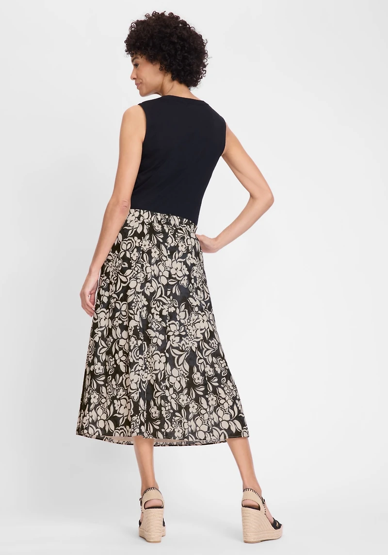 Olsen Women's Floral Midi Skirt