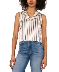 Vince Camuto Women's Sleeveless Cowlneck Blouse