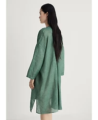 Mango Women's Overdyed Ramie Kaftan