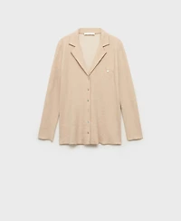 Mango Women's Double-Sided Cotton Shirt