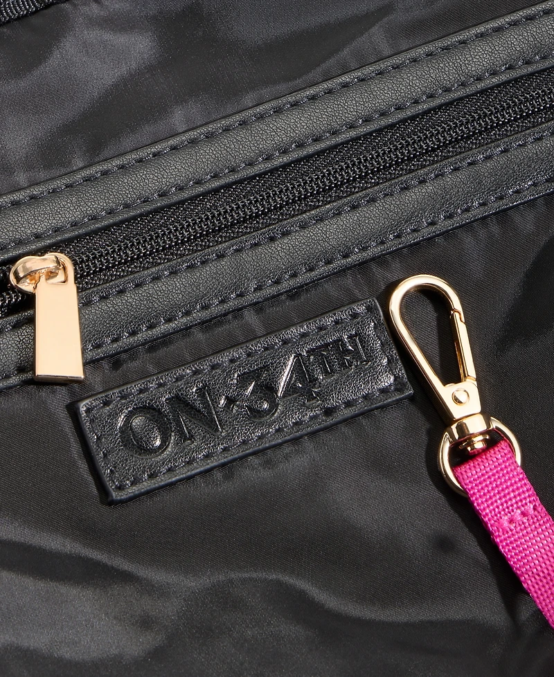On 34th Nylon Crossbody Bag, Exclusively at Macy's
