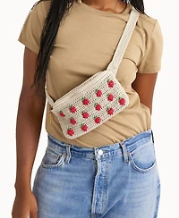 The Sak Caraway Crochet Small Belt Bag