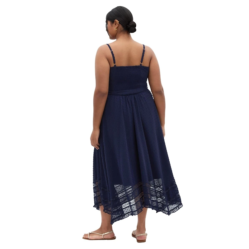 City Chic Plus Flirty Nature Dress