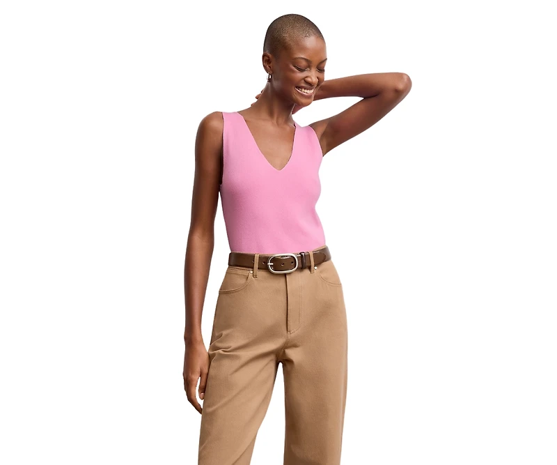 M.m.LaFleur Women's Alecia V-Neck Tank - Eco 365Knit