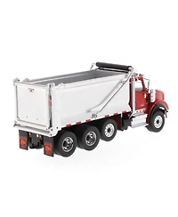 1/50 Red International HX620 Tandem Dump Truck By Diecast Masters