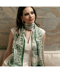 Toile - Long Silk Scarf for Women