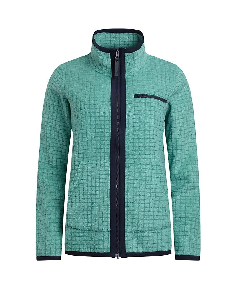 Weird Fish Women's Tilly 1/4 Zip Grid Fleece