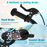 Kids Bike with Adjustable Handlebar and Saddle Perfect Bicycle for Children Aged 4-8 Years Old