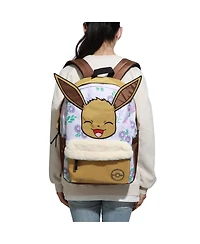 Pokemon Eevee All-Over Print Characters 17" Adult Backpack
