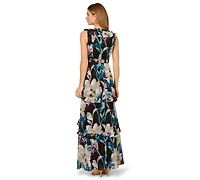 Adrianna Papell Women's Sleeveless Mermaid Dress