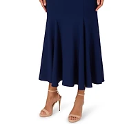 Adrianna Papell Women's Mock-Neck Knit Mermaid Dress