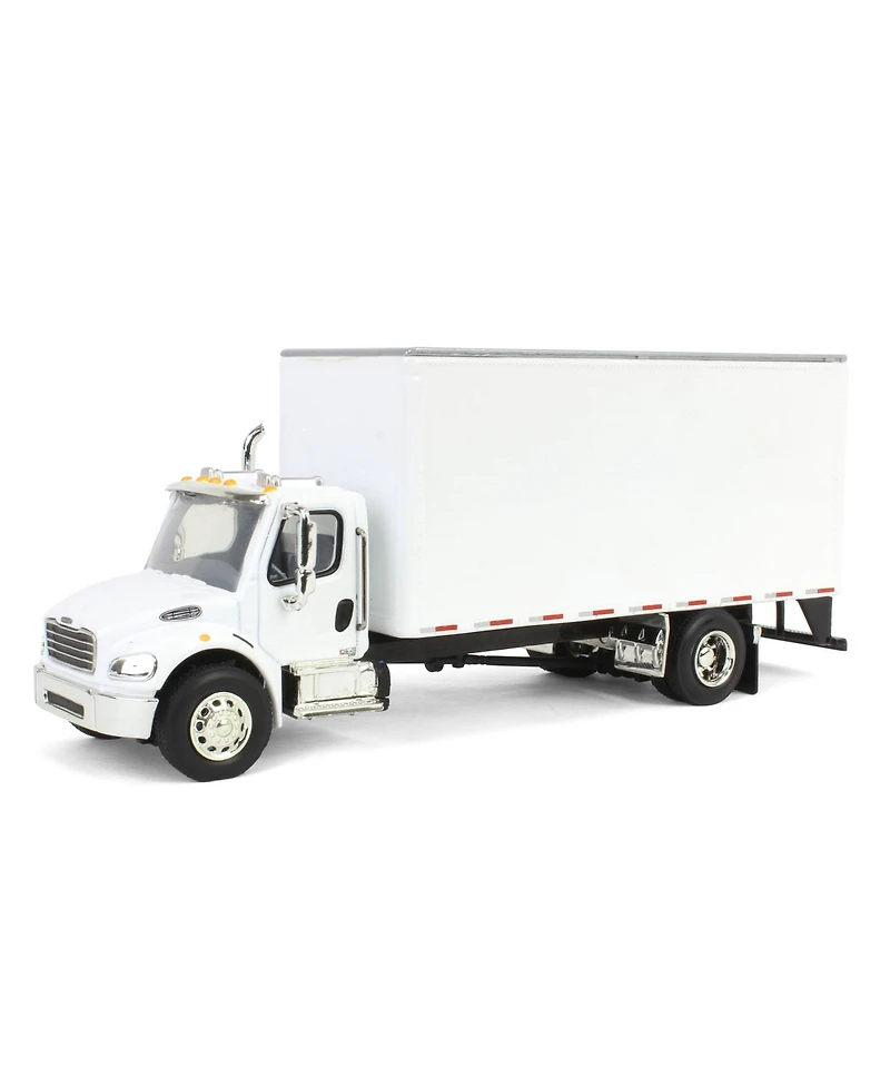 Spec Cast 1/64 Freightliner M2 Van Box Truck, Plain White