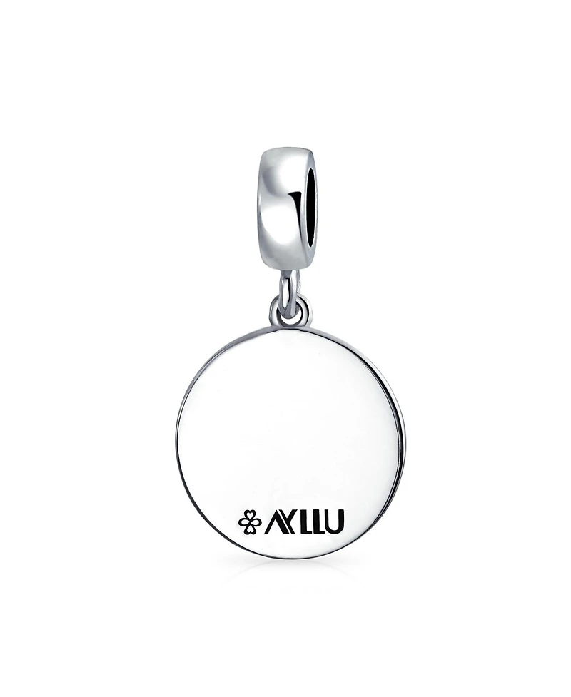 Bling Jewelry Symbol of Solidarity Dangle Charm Bead Sterling Silver for Immigrant Support