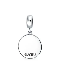 Bling Jewelry Symbol of Solidarity Dangle Charm Bead Sterling Silver for Immigrant Support