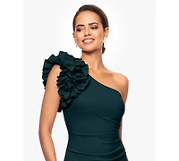 Xscape Women's One-Shoulder Sheath Dress