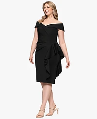 Xscape Plus Sweetheart-Neckline Sheath Dress