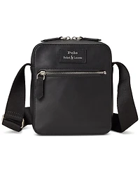 Polo Ralph Lauren Men's Smooth Leather Crossbody Bag