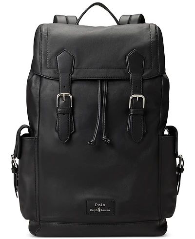 Polo Ralph Lauren Men's Smooth Leather Backpack