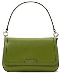 Kate Spade New York Hudson Pebbled Leather Flap Small Shoulder Bag