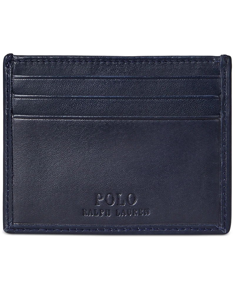 Polo Ralph Lauren Men's Polo Bear Leather Card Case