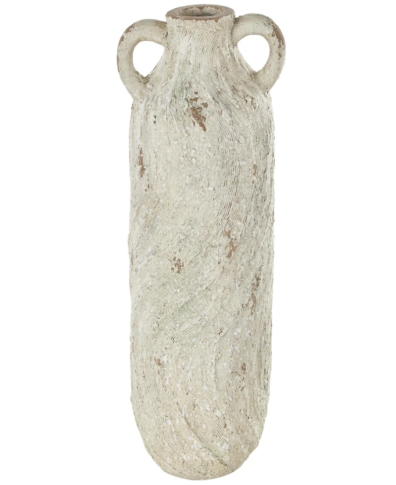 Rosemary Lane Magnesium Oxide 22" Contemporary Vase