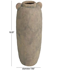 Rosemary Lane Ceramic 16" Rustic Vase